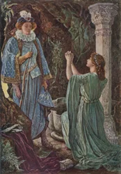 Die unglückliche Gräfin fiel auf ihre Knie